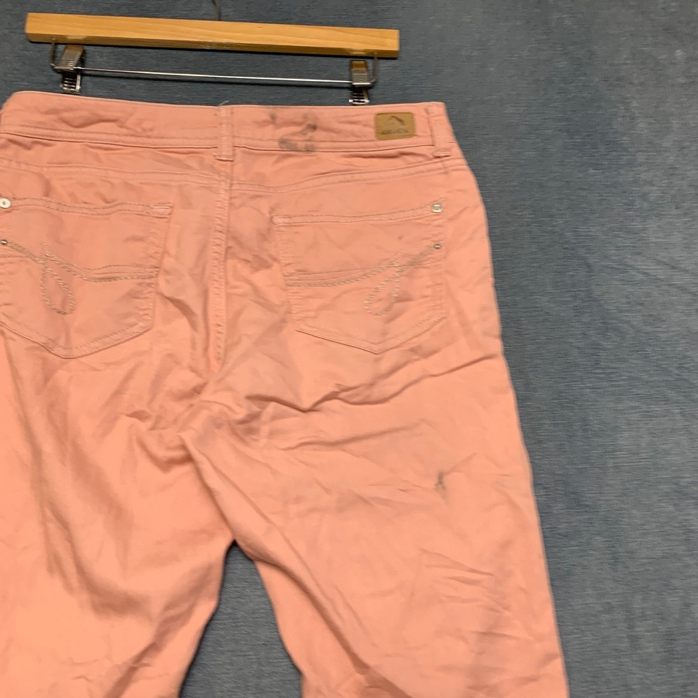 Jordache Jeans Women 8 Orange Denim Regular Fit Grunge Medium Wash Skinny Leg - Picture 5 of 16